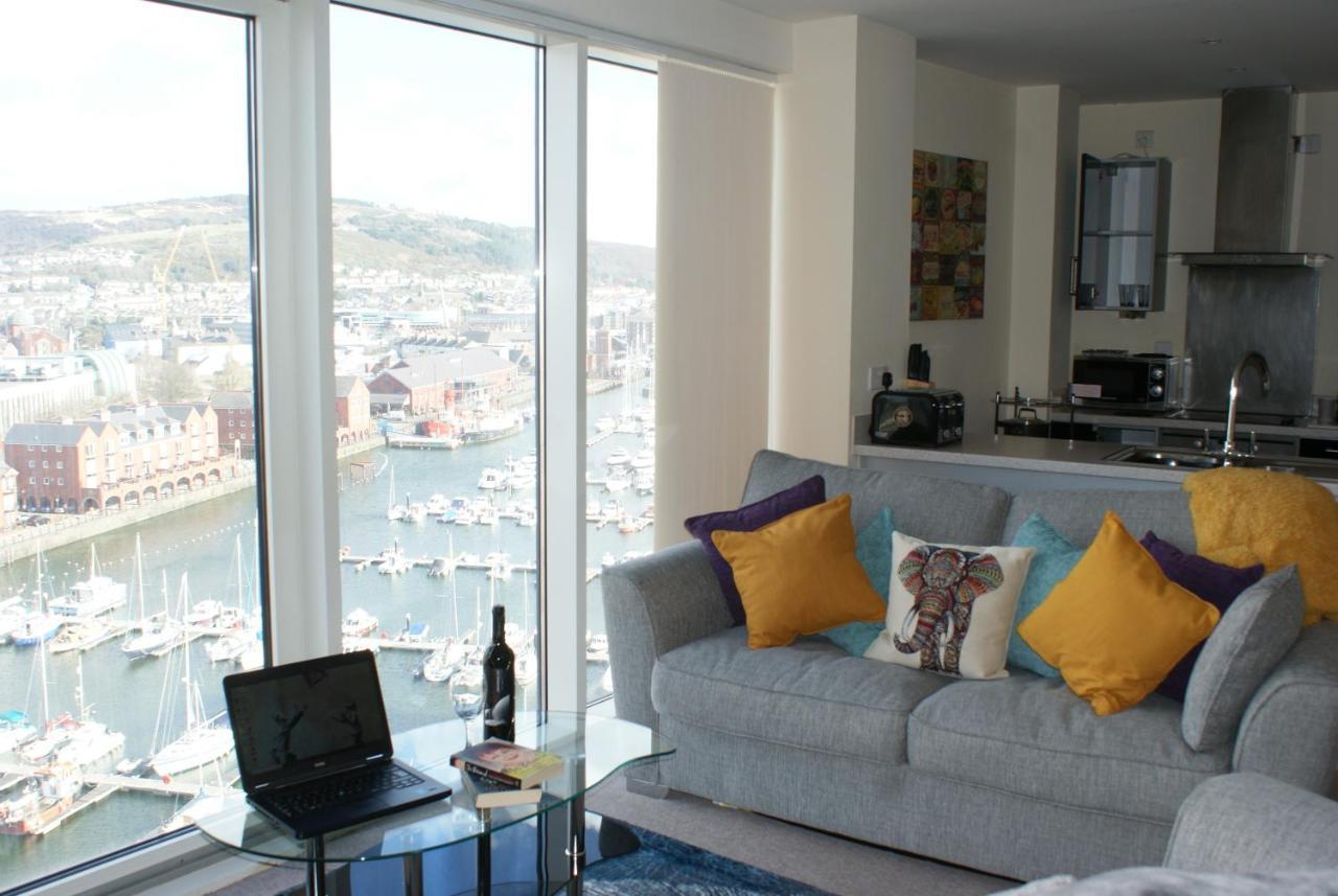 Coastal City Rooms - Waterfront Swansea Exteriér fotografie